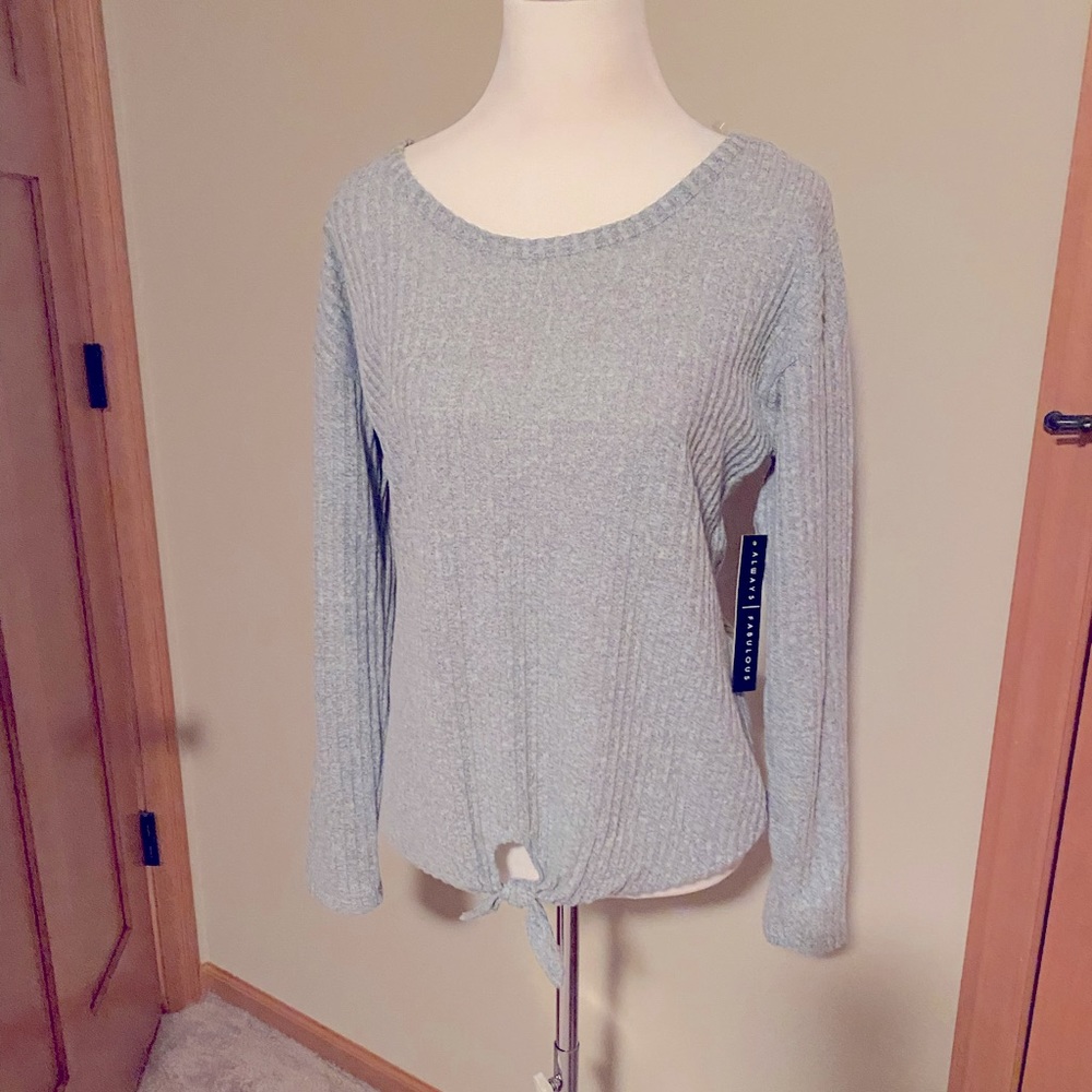 Absolutely famous crossback top sweater